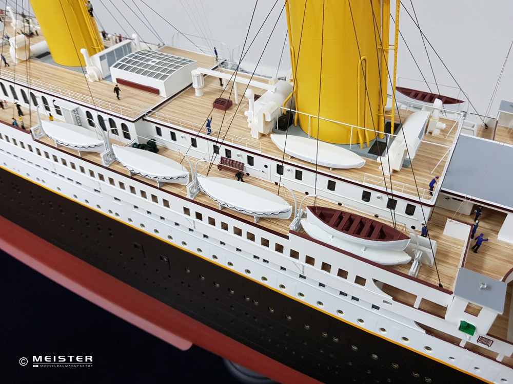 Schiffsmodellbau Titanic